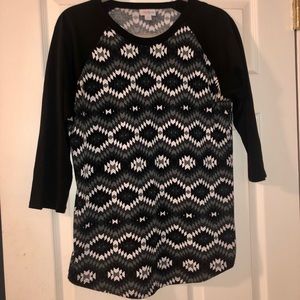 ‼️ SALE ‼️ LIKE NEW LuLaRoe Randy Top